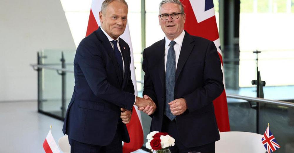 UK, Poland sign defense agreement — broadcast