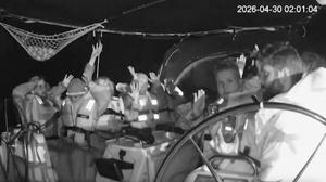 Israeli authorities taking 2 activists who led a Gaza-bound flotilla to Israel for questioning