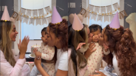 Brunna Gonçalves mostra nova brincadeira que Zuri aprendeu; veja