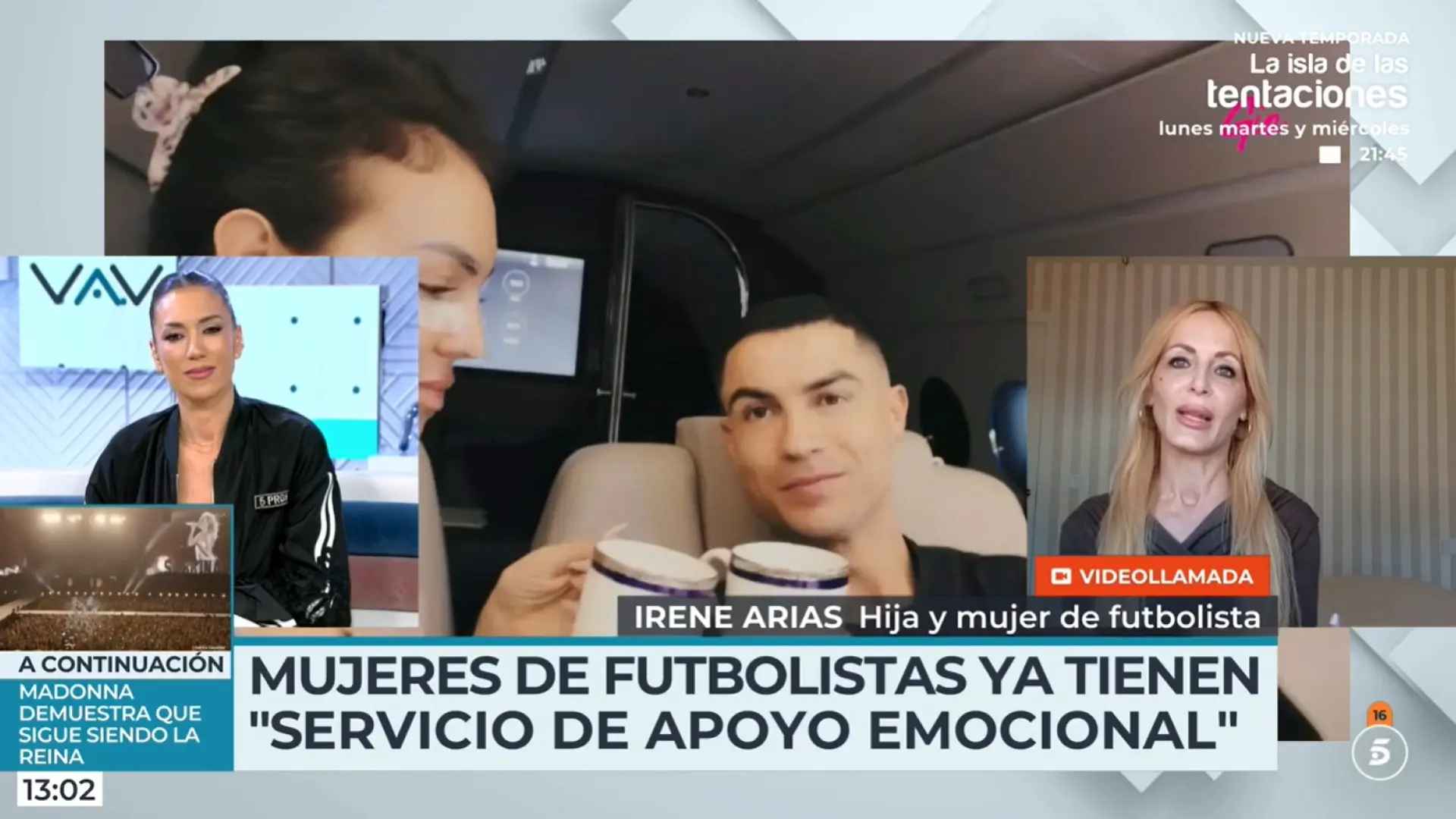  Irene Arias, hija y pareja de futbolista, crea una red de apoyo a otras esposas 