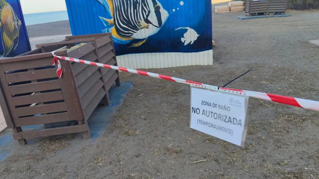 Malaga Beach closed again after fresh sewage spill hits Guadalmar