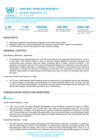 Central African Republic: Situation Report No. 73, as of 23 June, 2026