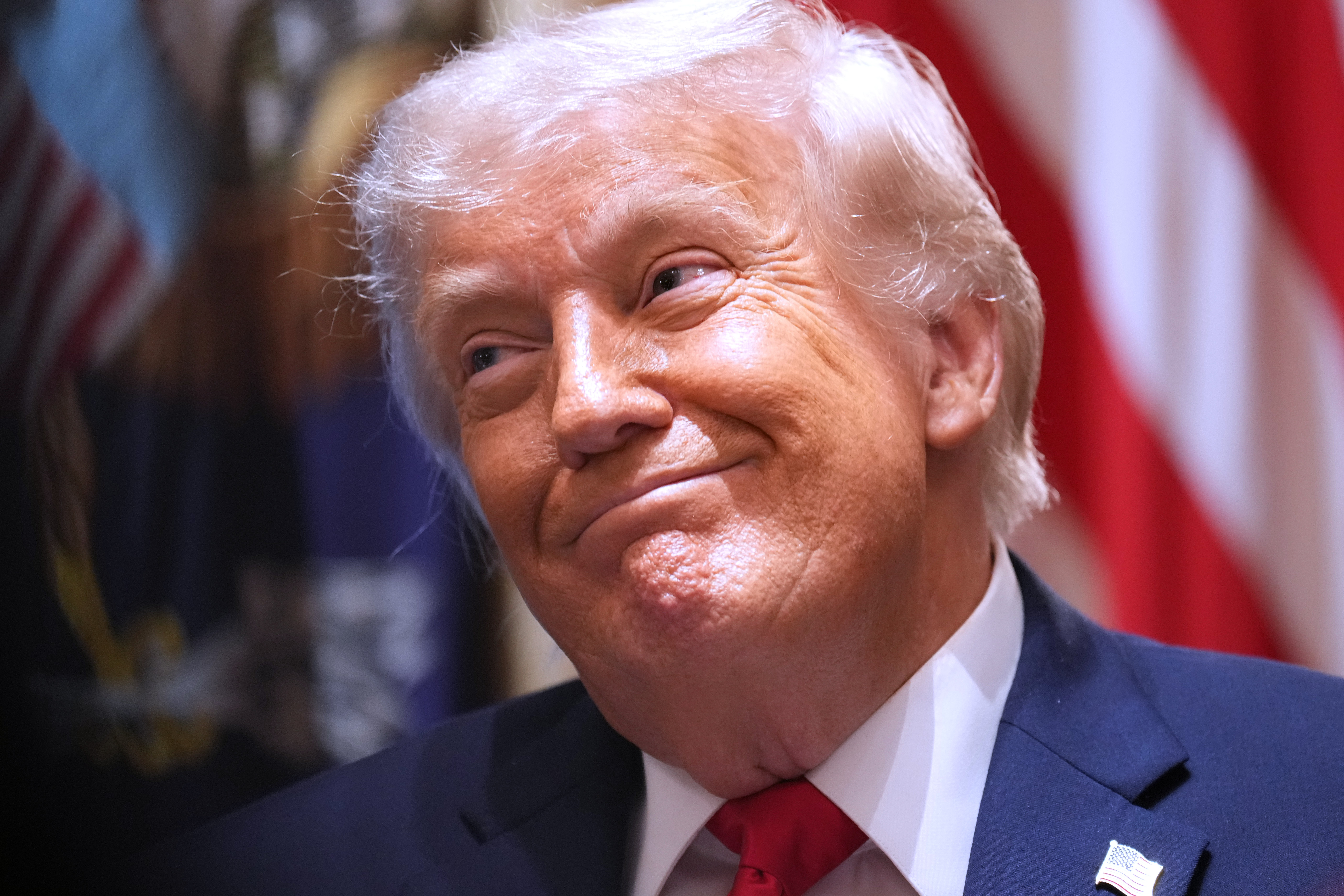 Trump remains in excellent health despite leg swelling, hand bruising, White House memo says