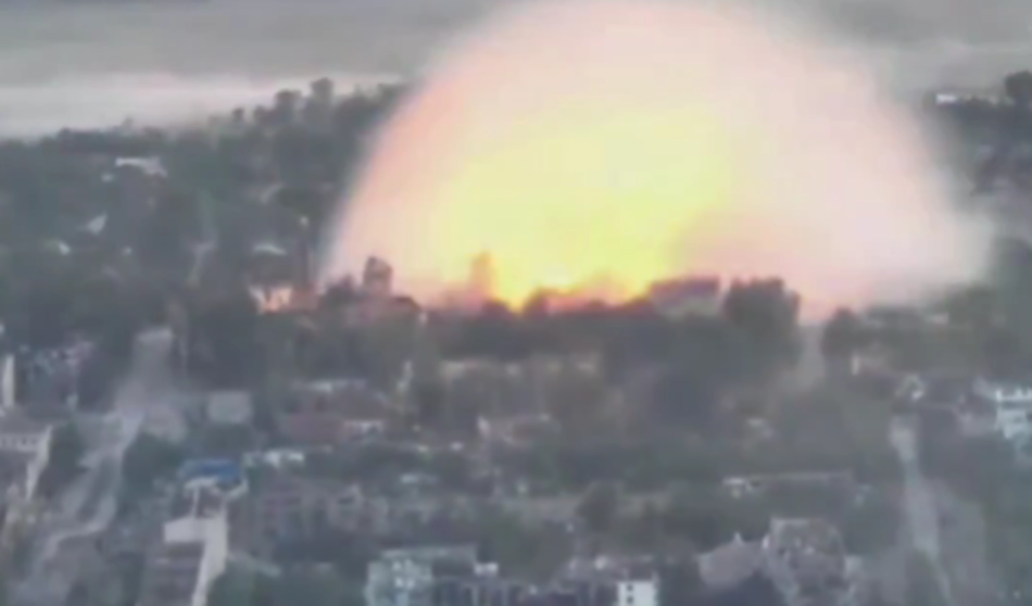 Rusija je na mesto odvrgla tritonsko bombo: Širi se srhljiv videoposnetek