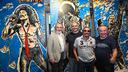 FOTO Predstavljen mural posvećen Željku Bebeku koji će biti postavljen u Veljacima u općini Ljubuški