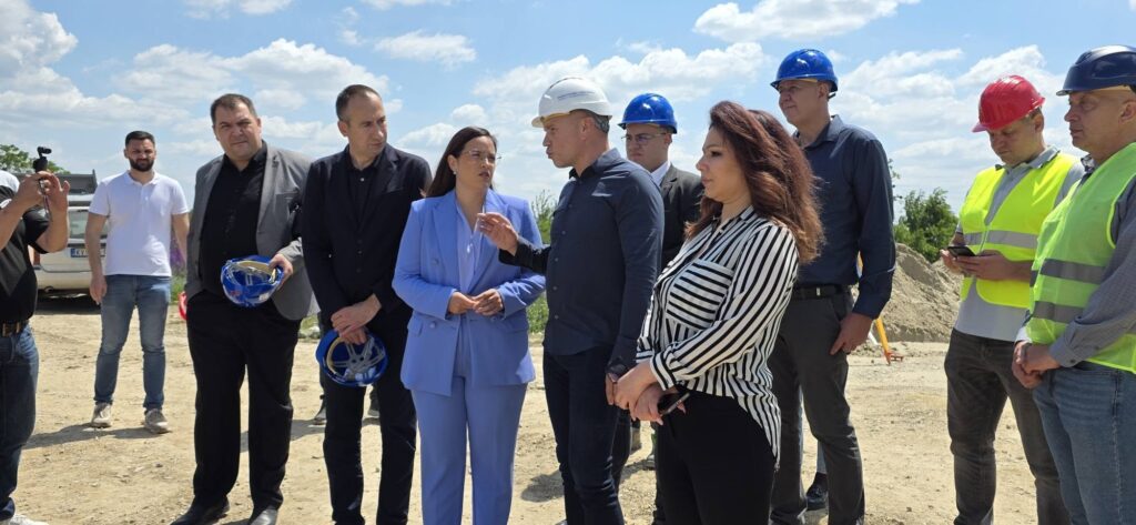 Ministarka Sara Pavkov obišla radove na postrojenju za prečišćavanje otpadnih voda u Bečeju