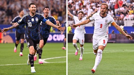 Argentina v England: Battles all over the pitch