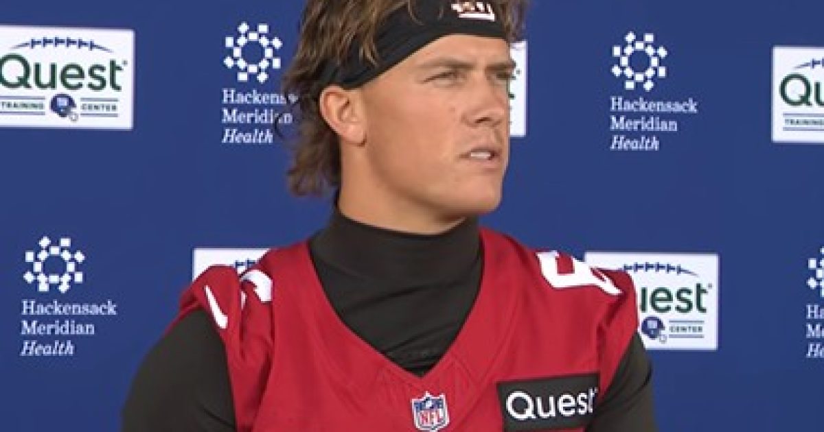 Young NFL Quarterback Delivers a Brilliant Response to the Haters Attacking Him for Supporting Trump and Introducing the President at a Rally (VIDEO)