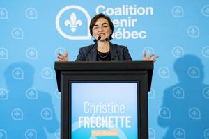 Coalition Avenir Québec changes name to feature Christine Fréchette