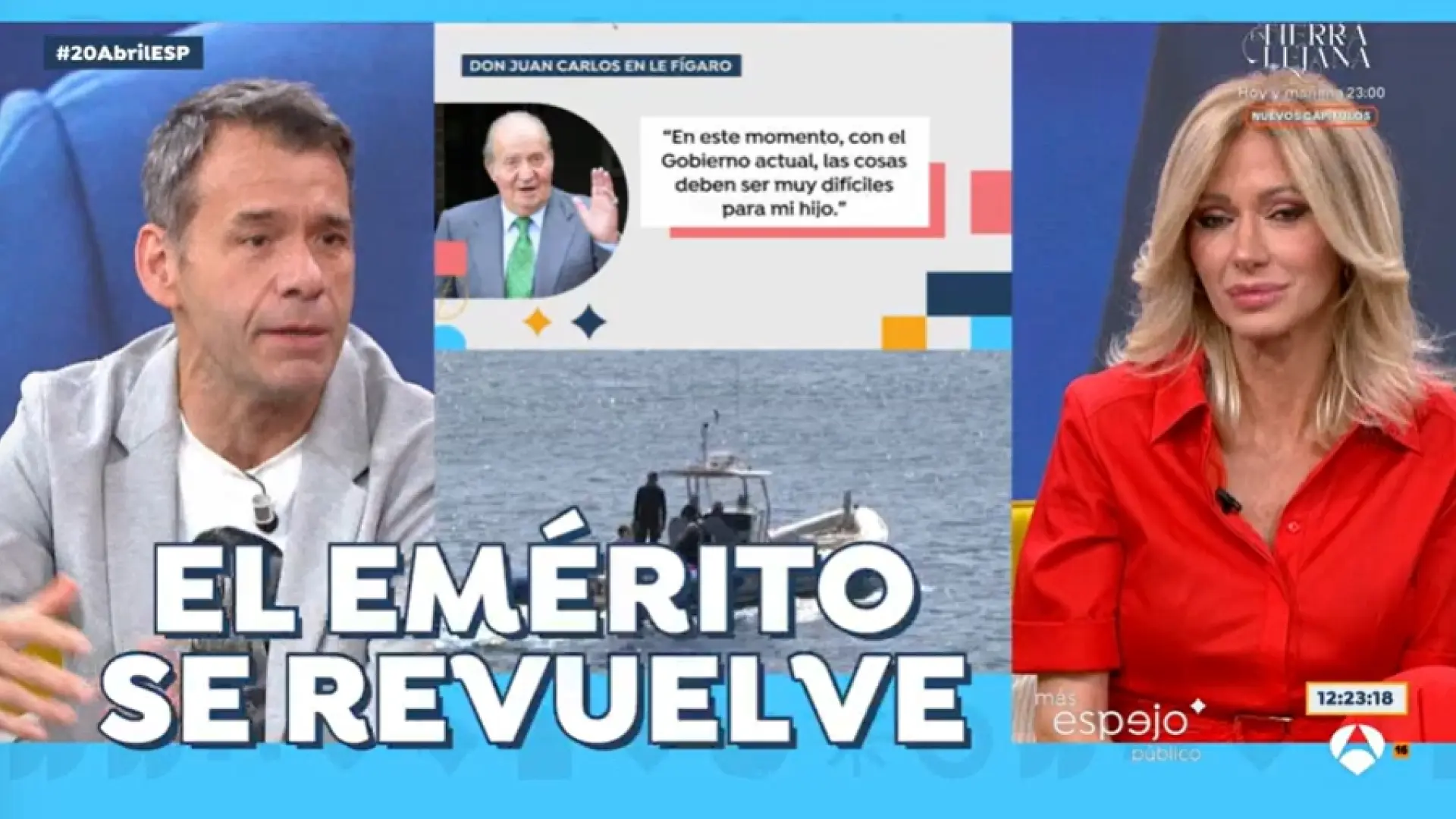  Rubén Amón critica el posicionamiento de Juan Carlos I: "No puede hablar para perjudicar a su hijo" 