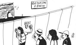 Un touriste, ça va, 10 000 touristes, c’est la cata