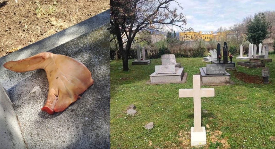 Užas u Mostaru: Netko bacio svinjsku glavu na mjestu gdje su pokopane žrtve rata