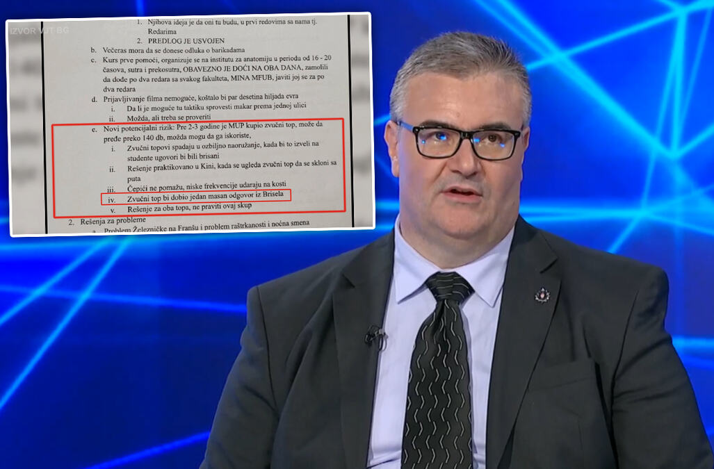 "OVO SU 4 GRUPE KOJE ĆE ODGOVARATI ZBOG AFERE ZVUČNI TOP" Tužilac otkrio nove detalje laži koja je imala samo jedan cilj -  izazivanje haosa