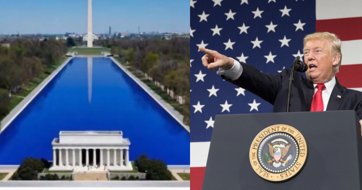 NEW: Trump and Interior Sec Doug Burgum Nuke the Failing New York Times for Lying About Reflecting Pool Restoration at a Fraction of Obama’s $34 MILLION Hack Job