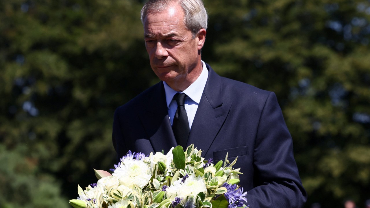 UK police arrest man over threat to shoot Reform leader Nigel Farage