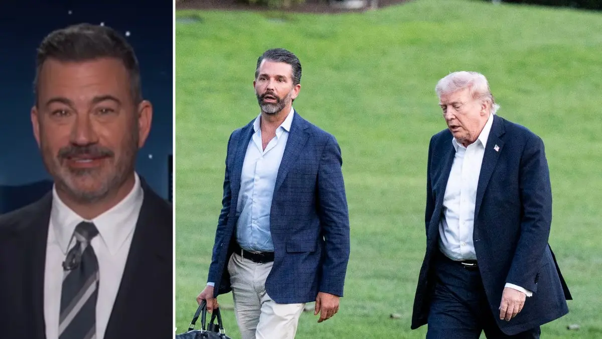 Jimmy Kimmel Mocks Donald Trump for Sending His RSVP to Son Don Jr.’s Wedding ‘Via Truth Social’
