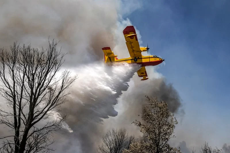 More than 250,000 have fled wildfires in France and Spain: authorities