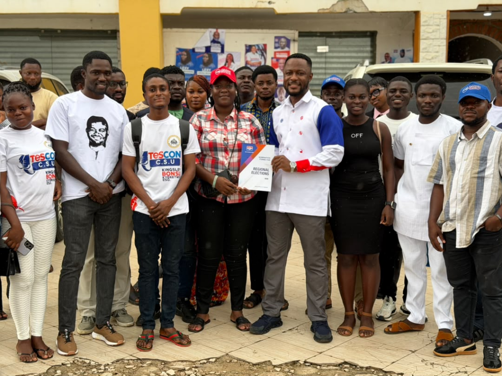 Ashanti Youth pick NPP Regional Youth Organiser nomination forms for former NUGS President