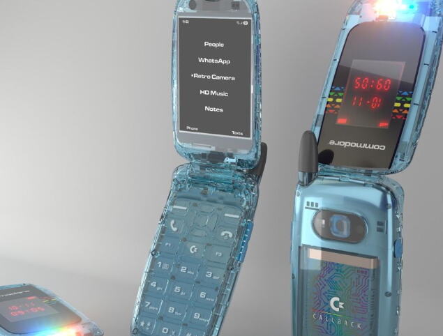 Legendarni Commodore vaskrsao kao telefon na preklop! Ima tajnu misiju koja leči ljude