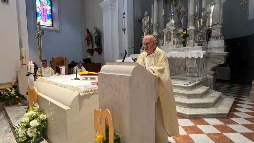 Dugogodišnji misionar proslavio veliki jubilej u Imotskom: Fra Nediljko Brečić obilježio 50 godina misništva