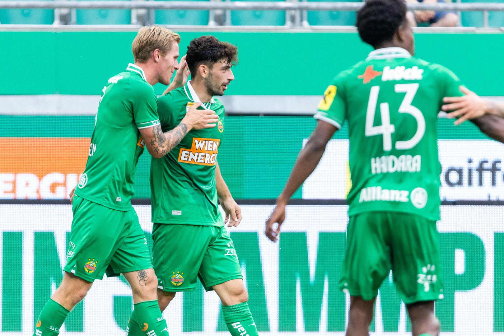 Überzeugender Testspielsieg von Rapid gegen Panathinaikos