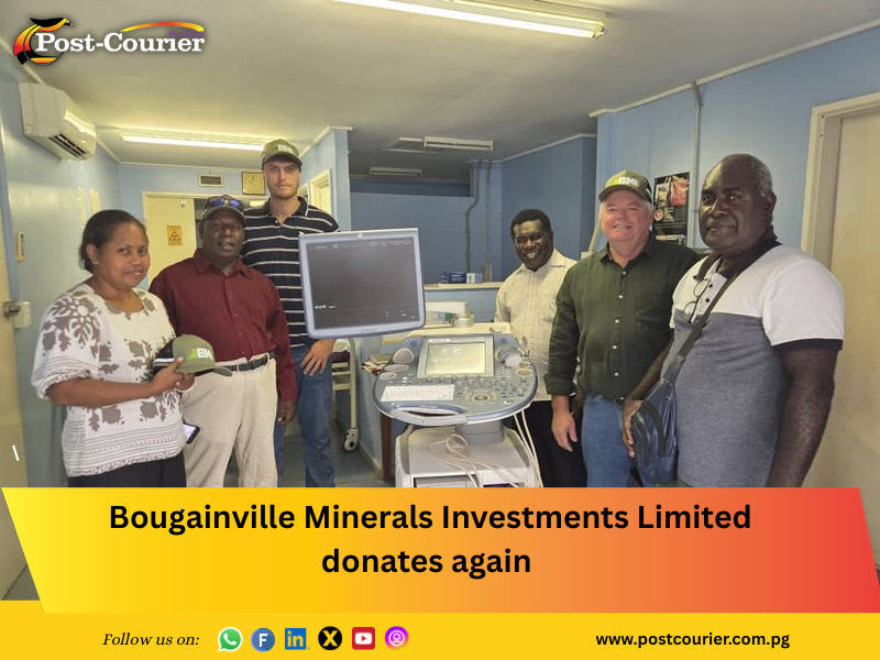 Bougainville Minerals Investments Limited donates again