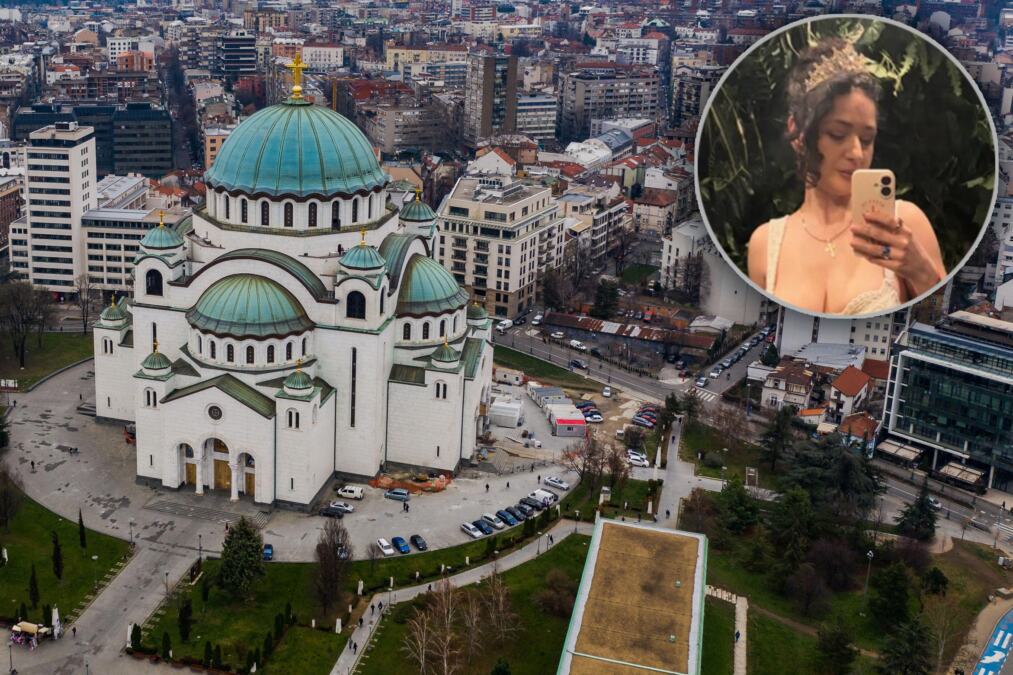 OSVEŠTANE TRAČICE NA POJASU PRESVETE BOGORODICE PAKOVALA OVA PEVAČICA: Pred Hramom ogromne kolone čekaju, a ona se obratila vernicima: Direktno s Hilandara...