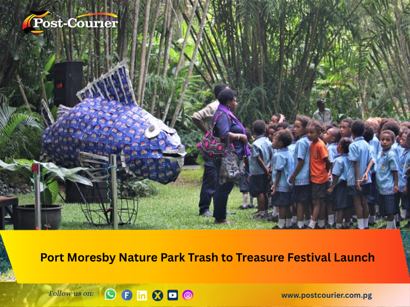 Port Moresby Nature Park launches Trash To Treasure sculpture festival