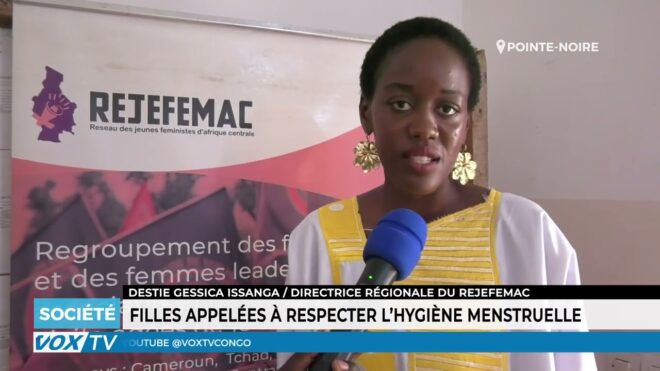 Filles appelées à respecter l’hygiène mensuelle