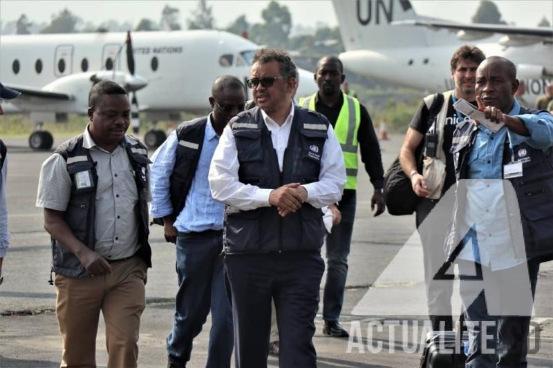 Ebola : le directeur général de l’OMS en Ituri, appelle à lever les restrictions de voyage