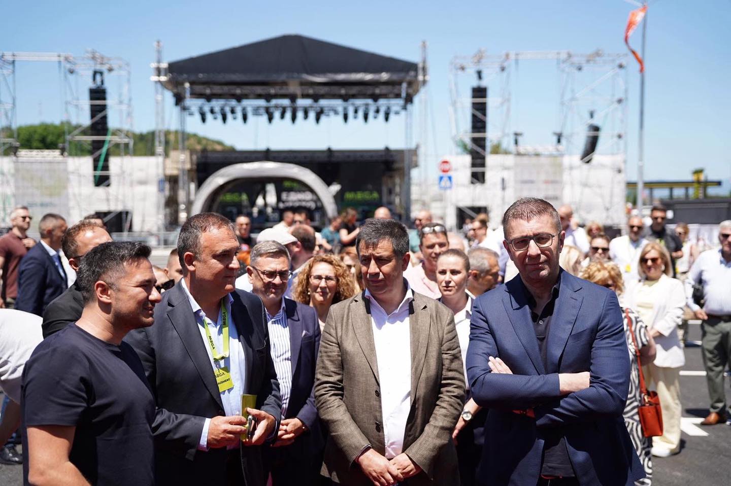 Risteski prisuten na otvaranjeto na „Mega shopping Park“ molot vo Gevgelija – dobi prašanje: “Koga vo Prilep?”