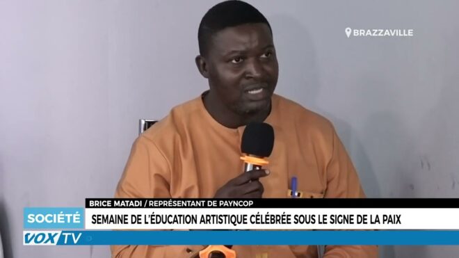 Semaine de l’éducation artistique célébrée sous le signe de la paix