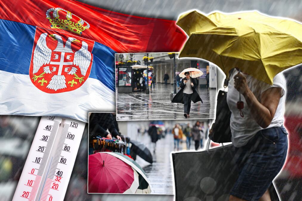 STIŽU NAM PLJUSKOVI S GRMLJAVINOM, OVA 2 PREDELA NA UDARU: Objavljena najnovija prognoza, za vikend tropskih 35 stepeni, ali i NEPOGODE
