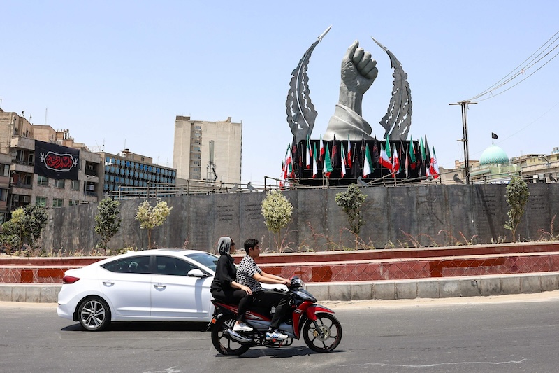 US strikes Iran again, Tehran hits back