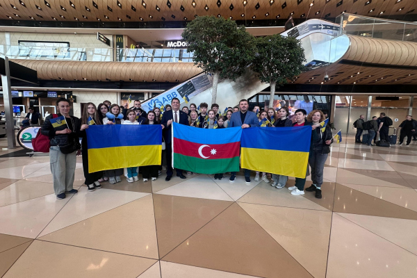 Украинские дети пройдут реабилитацию в Азербайджане