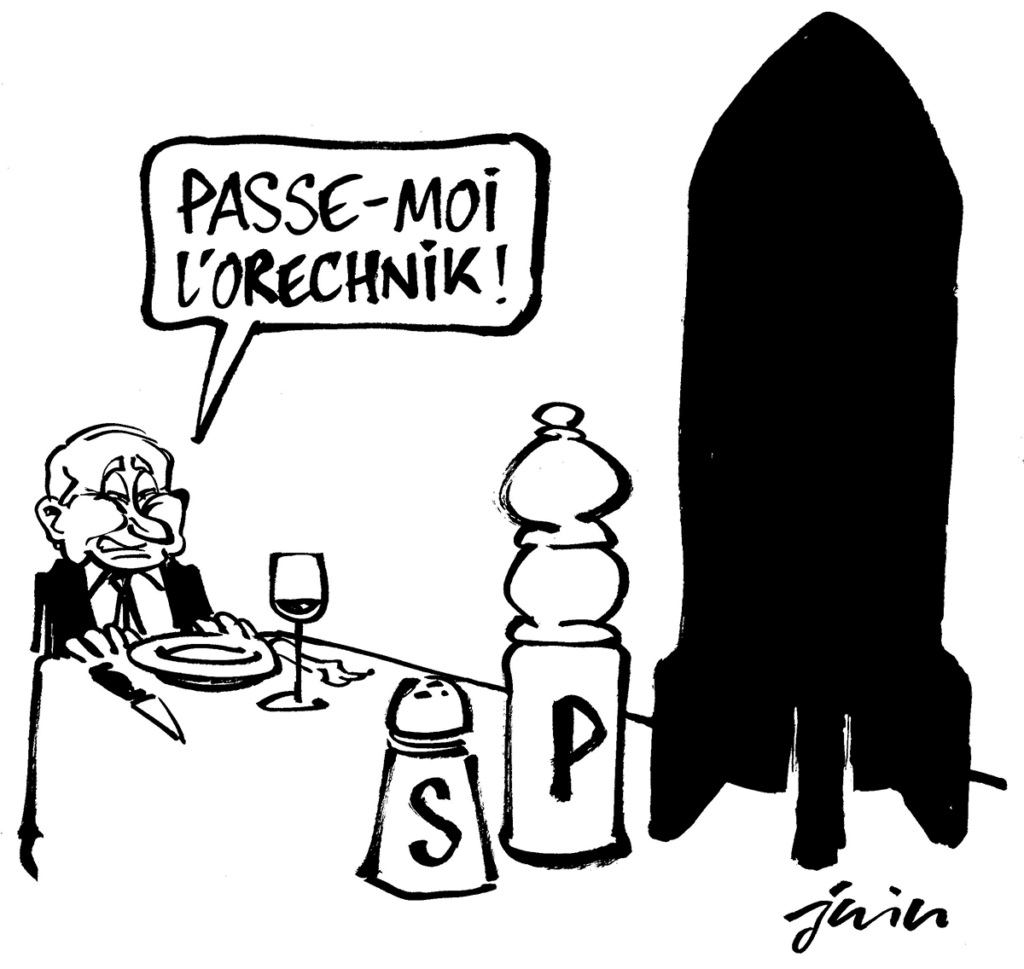 Humilié par l’Ukraine, Poutine sort son gros missile