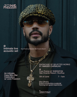 ​Mindelo recebe June Freedom -The Experience