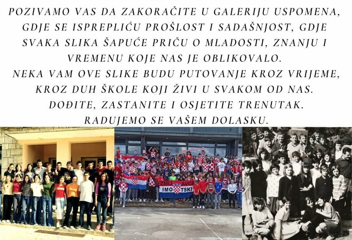 Osnovna škola Zmijavci obilježava Dan škole izložbom fotografija generacija učenika i učitelja