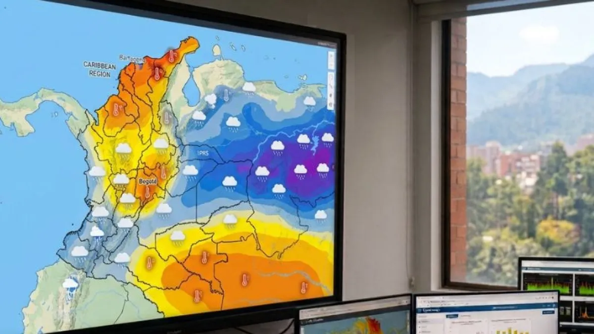 Lluvia y calor