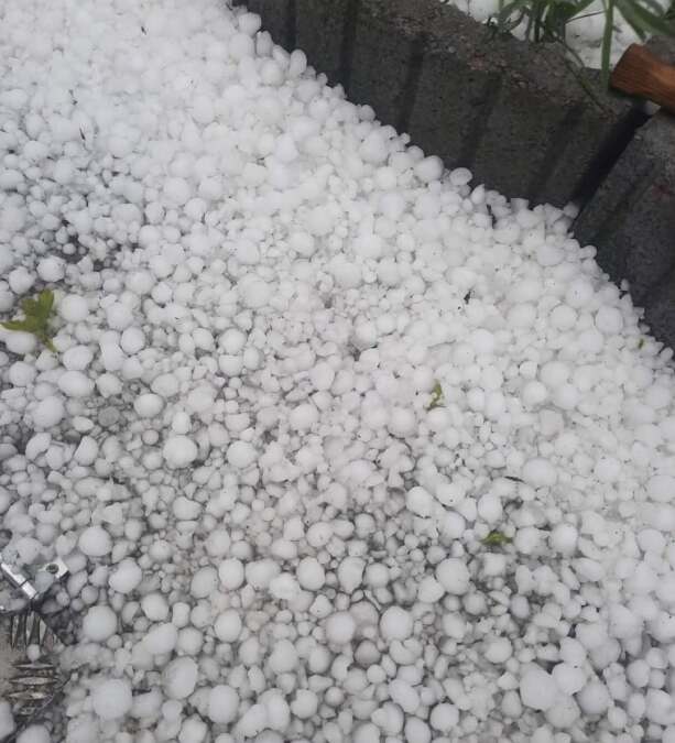 JAK GRAD OBELIO BIHAĆ! Padavine veličine LOPTICE ZA GOLF tukle deset minuta, velika šteta na usevima, objektima i automobilima (VIDEO)