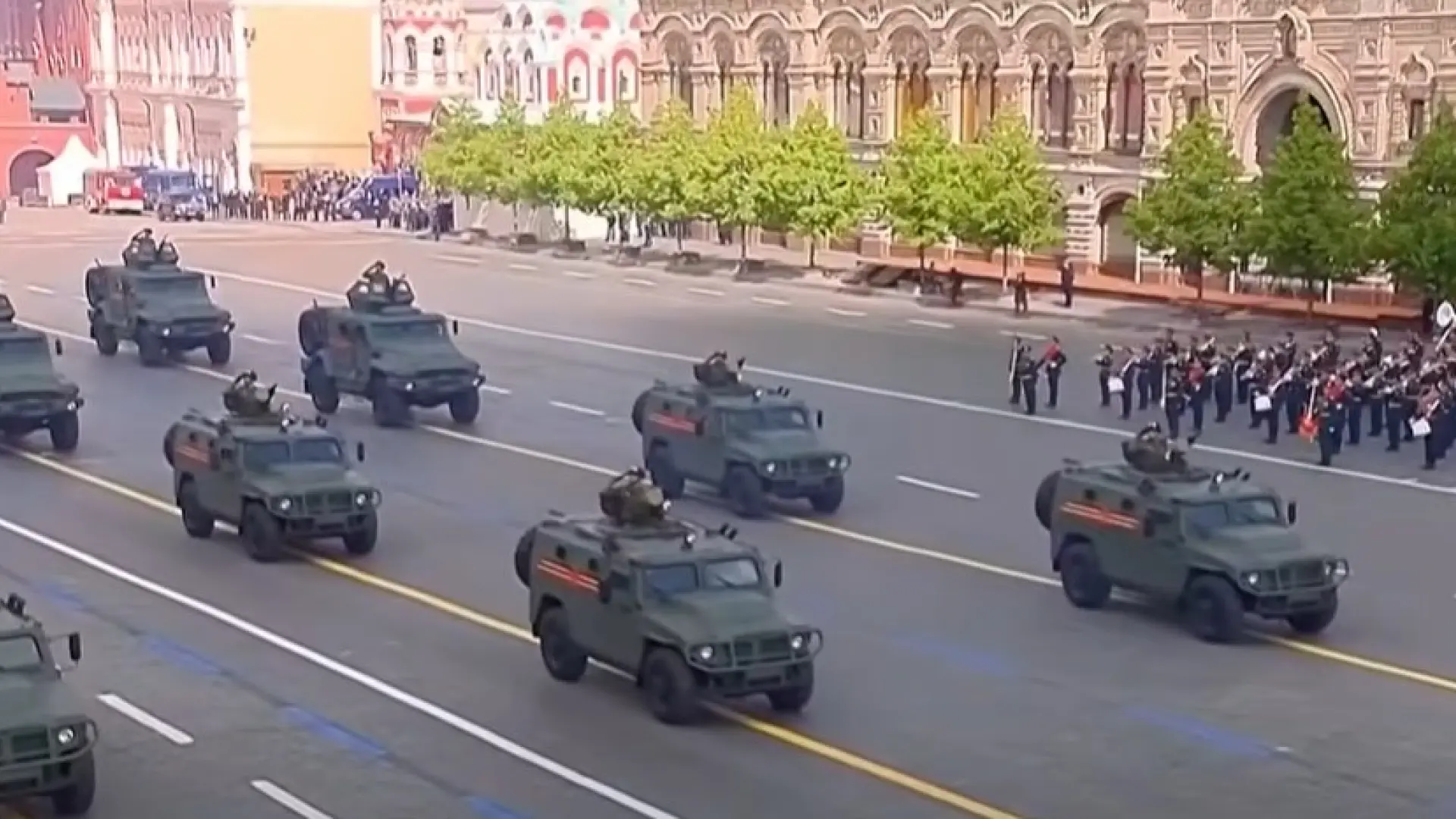  Rusia celebra el Día de la Victoria sin armamento pesado por primera vez desde 2007 