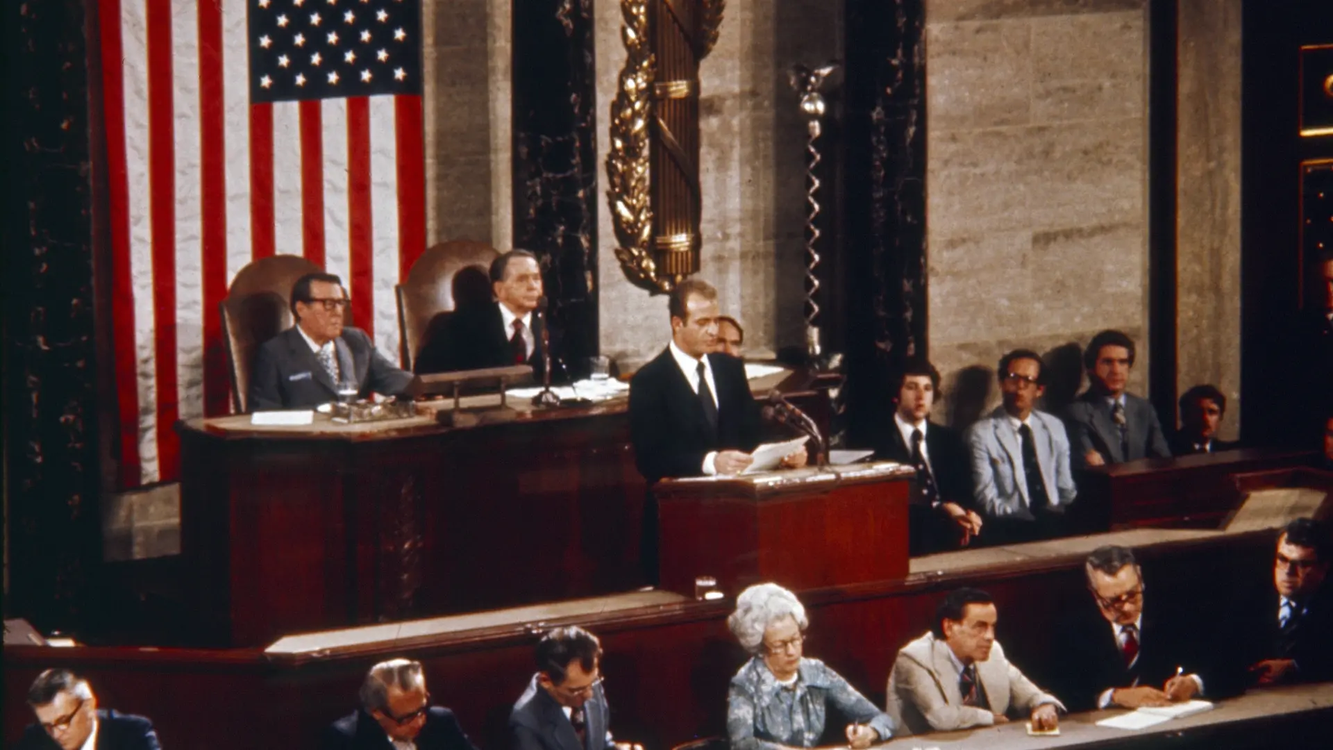  Cincuenta años del discurso de Juan Carlos I en Washington que abrió la puerta a la "democracia" 