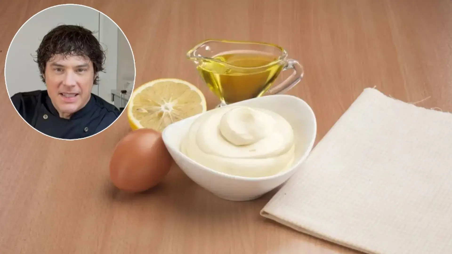  Jordi Cruz, cocinero y jurado de 'MasterChef': "Así se arregla la siempre problemática mayonesa" 