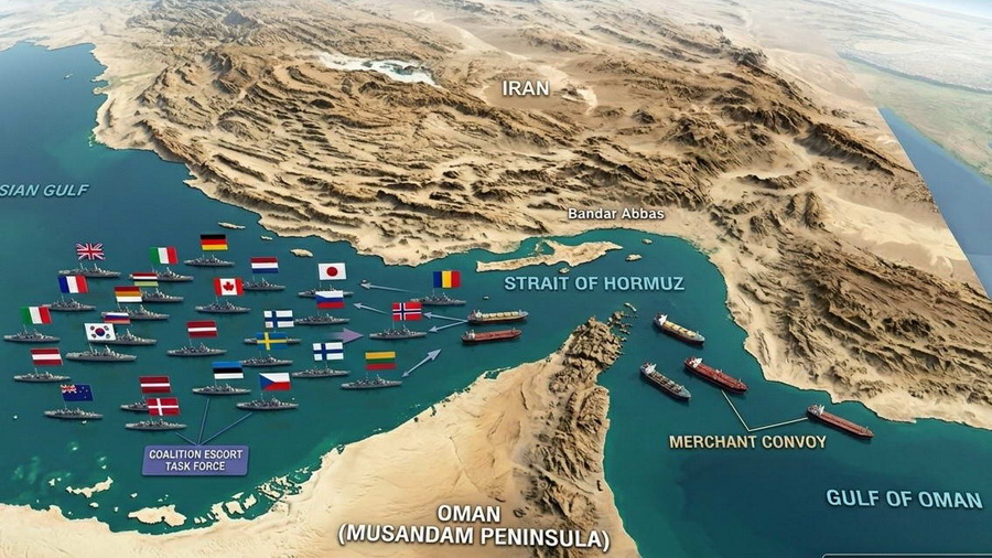 Iran i Huti opkolili moreuz — sledi naftni šok
