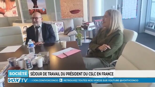 Séjour de travail du président du  CSLC en France