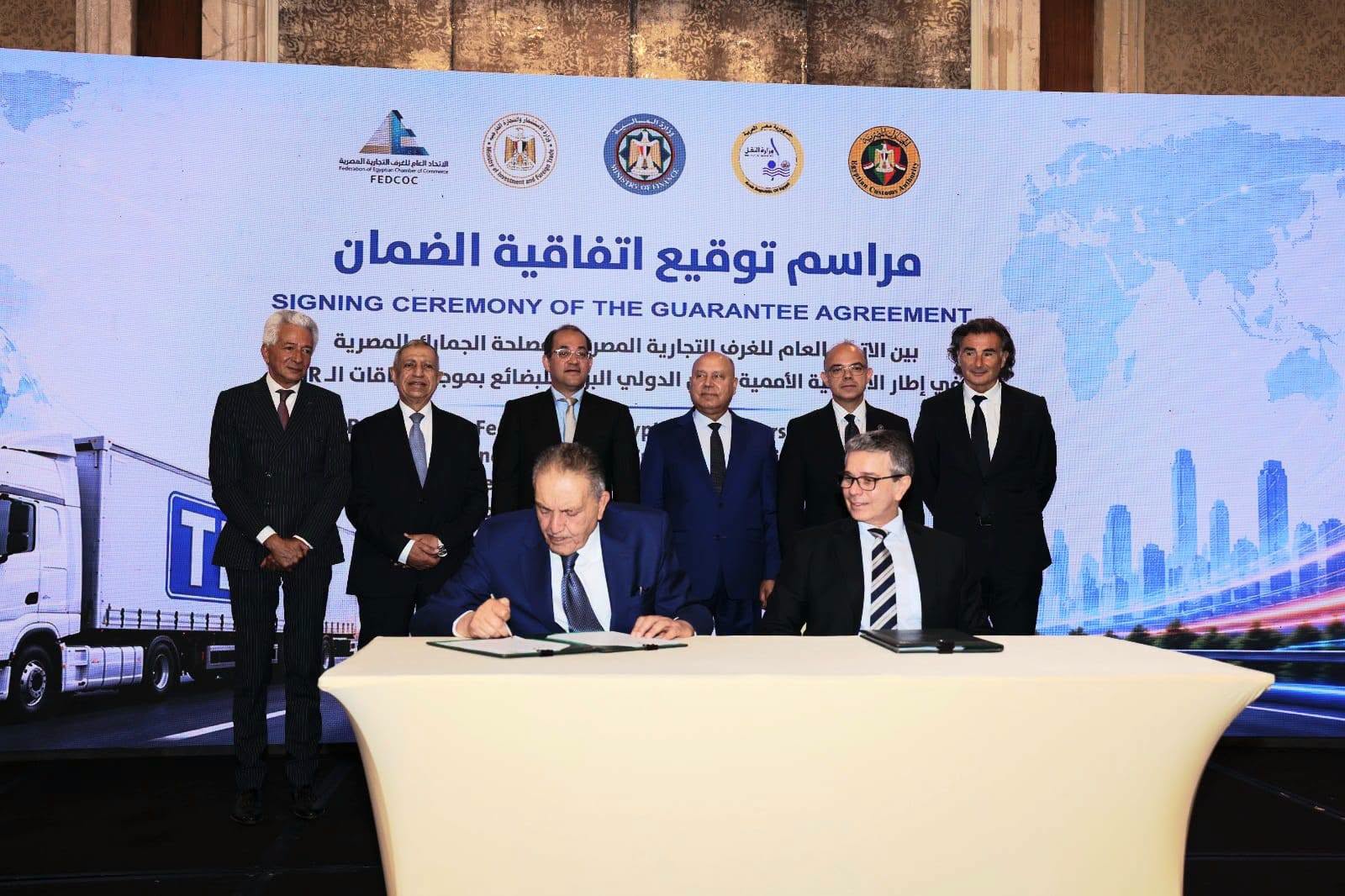 Eight international logistics corridors launched as Egypt activates UN road transport pact