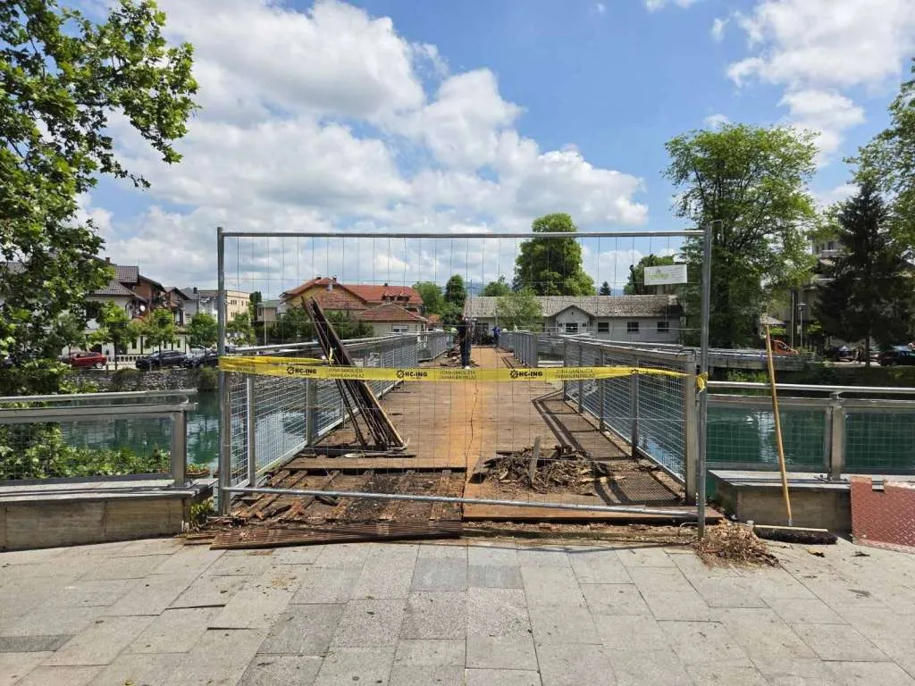 Počela sanacija Smaragdnog mosta u Bihaću, vrijednost radova 60.000 KM