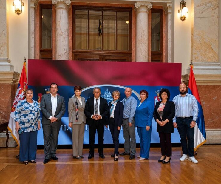 Miletić i Marina Raguš ugostili delegaciju ruske opštine Paleh