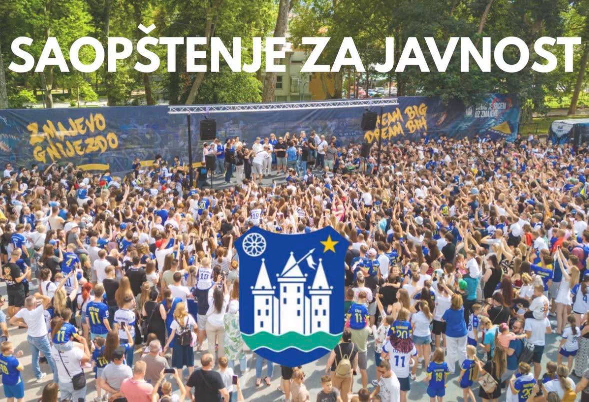 Grad Bihać nakon reakcija javnosti: Izvinjavamo se djeci, roditeljima i reprezentativcima zbog neugodnosti