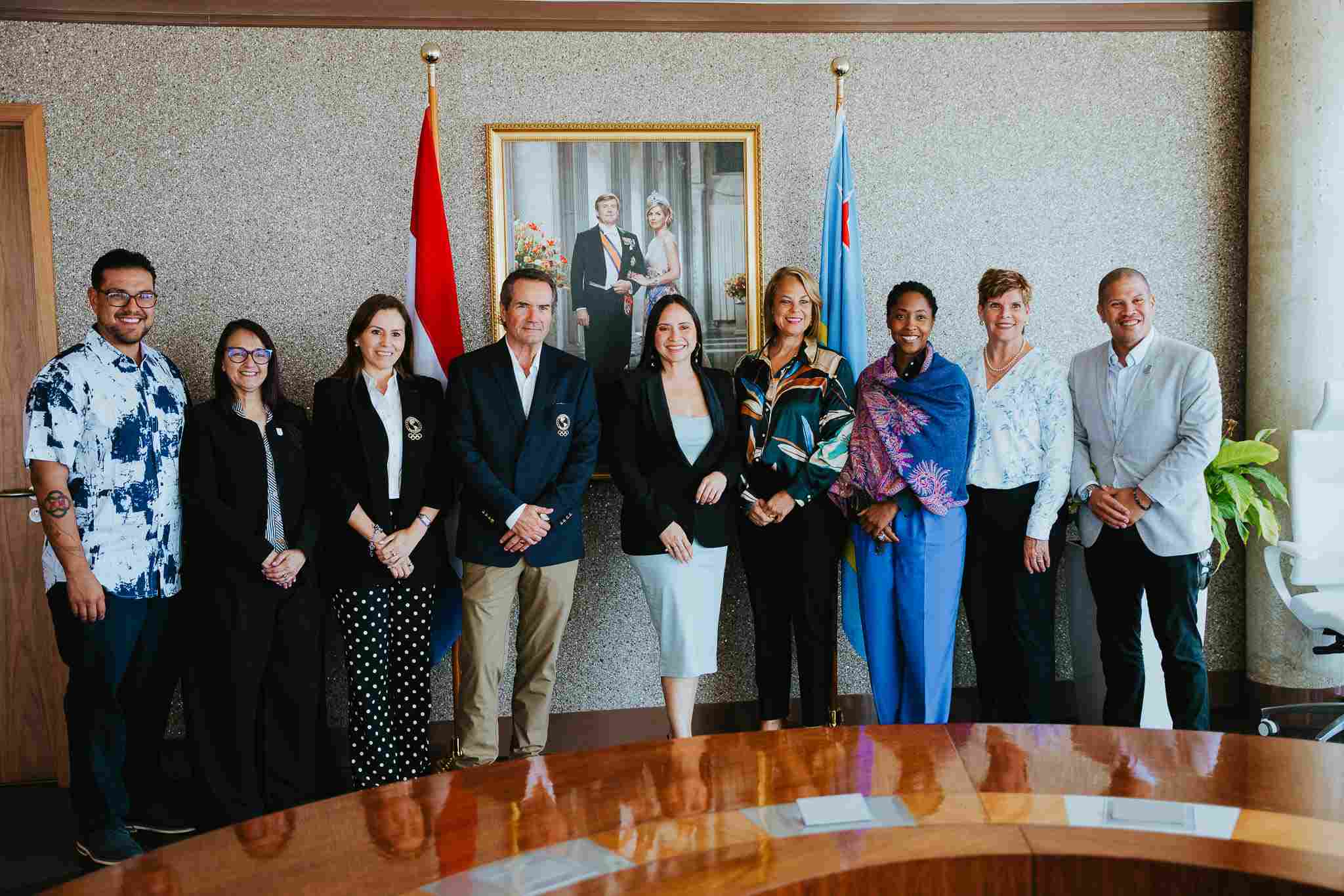 Minister di Deporte a tene encuentro cu COA y Panam Sports pa fortalece desaroyo deportivo na Aruba